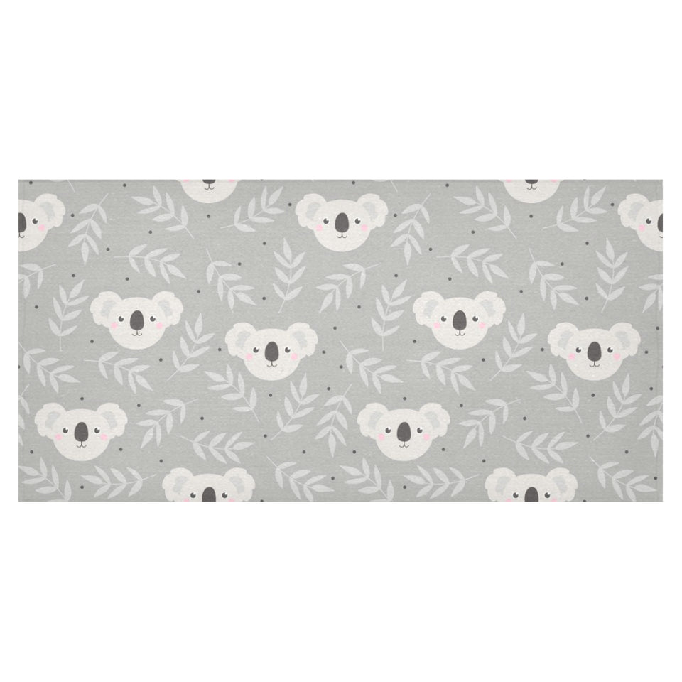 Cute koala leaves pattern Tablecloth