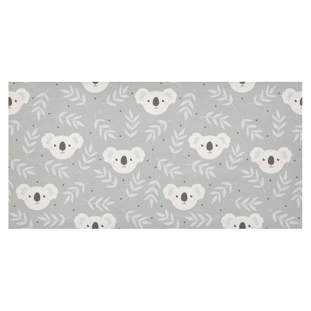 Cute koala leaves pattern Tablecloth