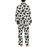 Cow skin pattern Men's Long Pajama Set
