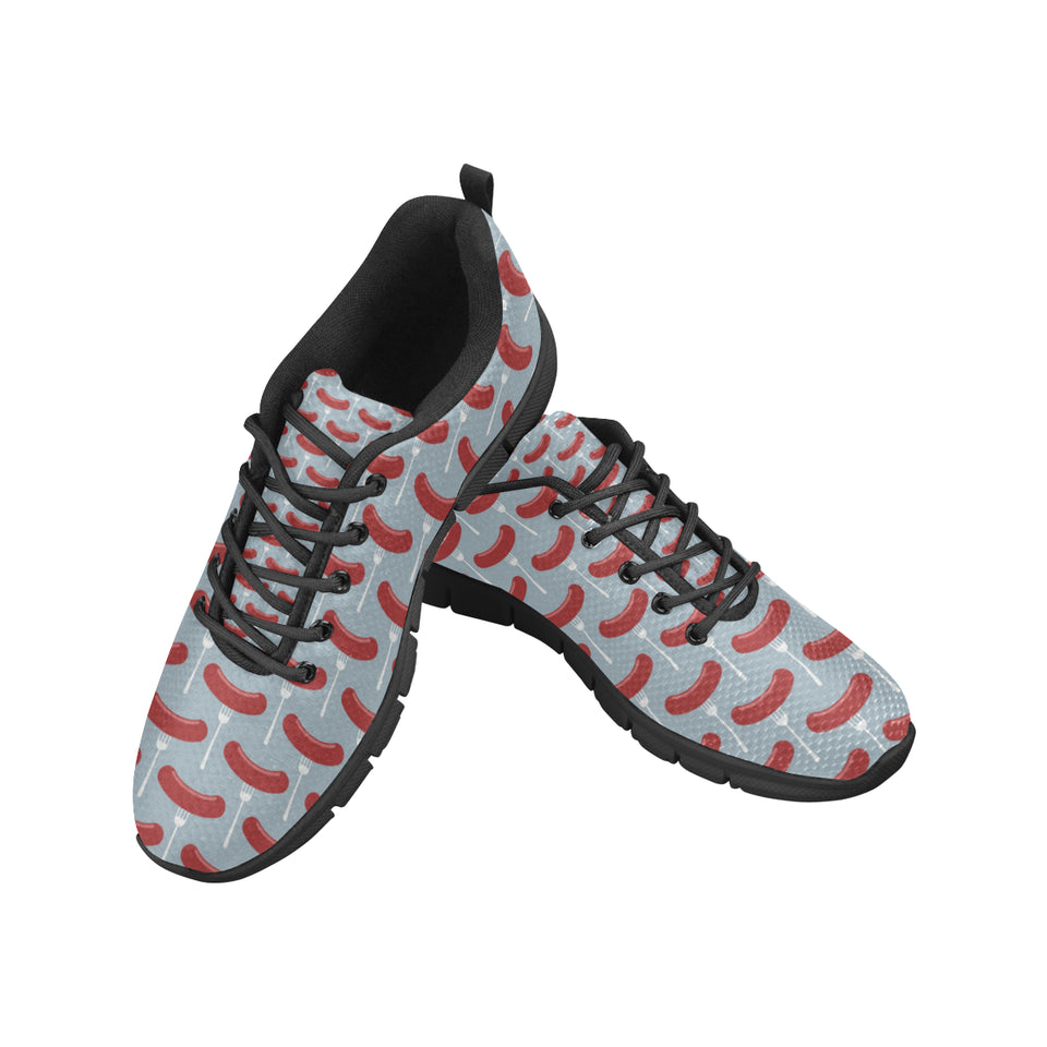 Sausage Pattern Print Design 02 Women's Sneaker Shoes