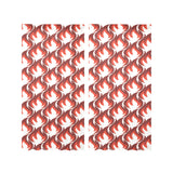 Fire flame symbol design pattern Gauze Curtain