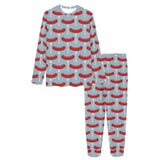 Sausage Pattern Print Design 02 Women's All Over Print Pajama Set