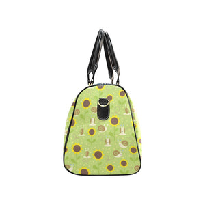Snail Pattern Print Design 01 Travel Bag