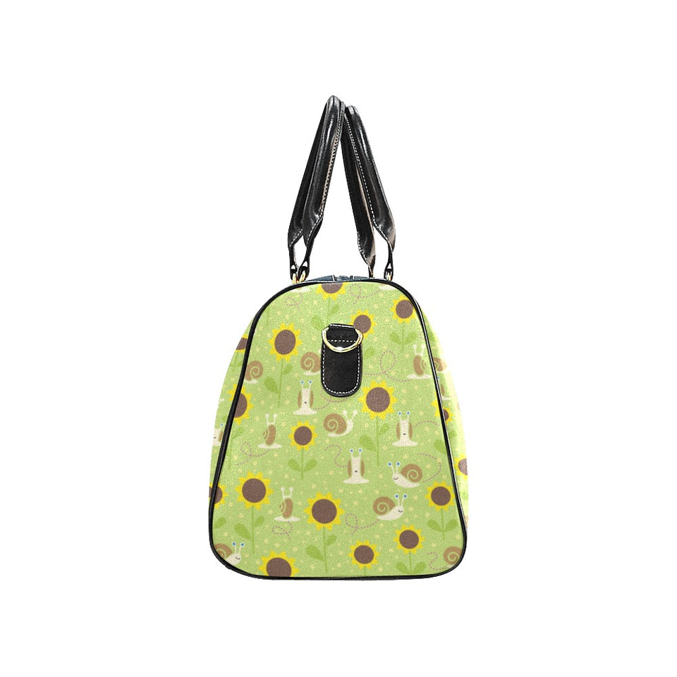 Snail Pattern Print Design 01 Travel Bag