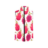 dragon fruits design pattern Women's Padded Vest