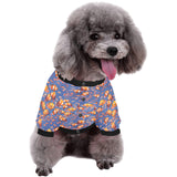 Clown Fish Pattern Print Design 04 All Over Print Pet Dog Round Neck Fuzzy Shirt