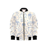 Cute sushi icon pattern Kids' Boys' Girls' Bomber Jacket