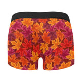 Autumn maple leaf pattern Men's All Over Print Boxer Briefs Men's Underwear