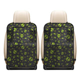Alien Pattern Print Design 02 Car Seat Back Organizer