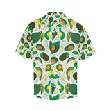 Avocado design pattern Men's All Over Print Hawaiian Shirt