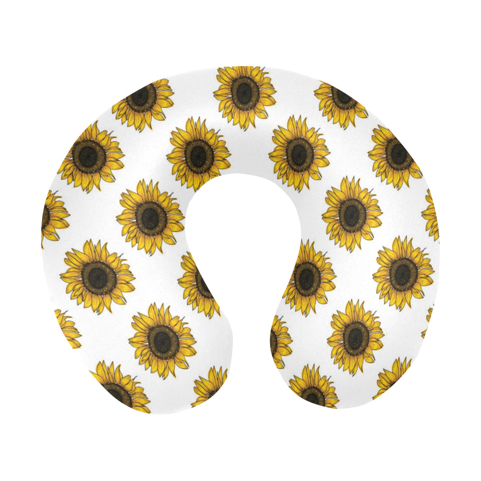 sunflowers design pattern U-Shaped Travel Neck Pillow