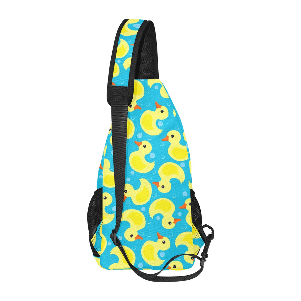 Duck Pattern Print Design 04 All Over Print Chest Bag