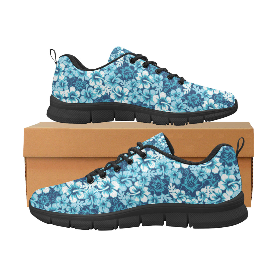 Hibiscus Pattern Print Design 03 Women's Sneaker Shoes