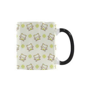 Cute cartoon frog baby pattern Morphing Mug Heat Changing Mug