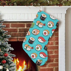 Cute sushi pattern Christmas Stocking
