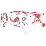 Hand drawn cherry pattern Tablecloth