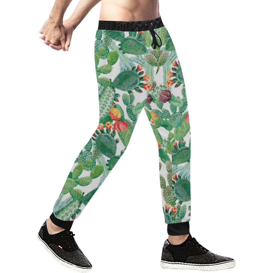 Cactus design pattern copy Unisex Casual Sweatpants