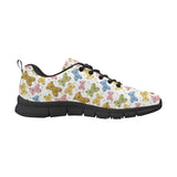 Teddy Bear Pattern Print Design 01 Women's Sneaker Shoes