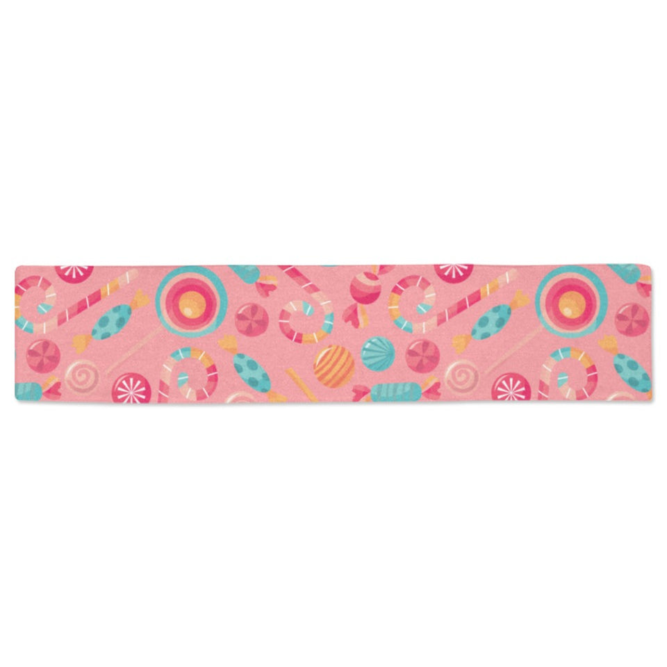 Colorful candy pattern Table Runner