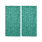 Math Pattern Print Design 01 Gauze Curtain