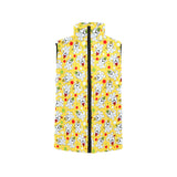 Yorkshire Terrier Pattern Print Design 05 Men's Padded Vest