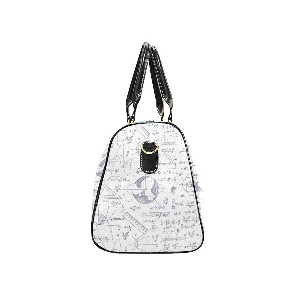 Math Pattern Print Design 03 Travel Bag
