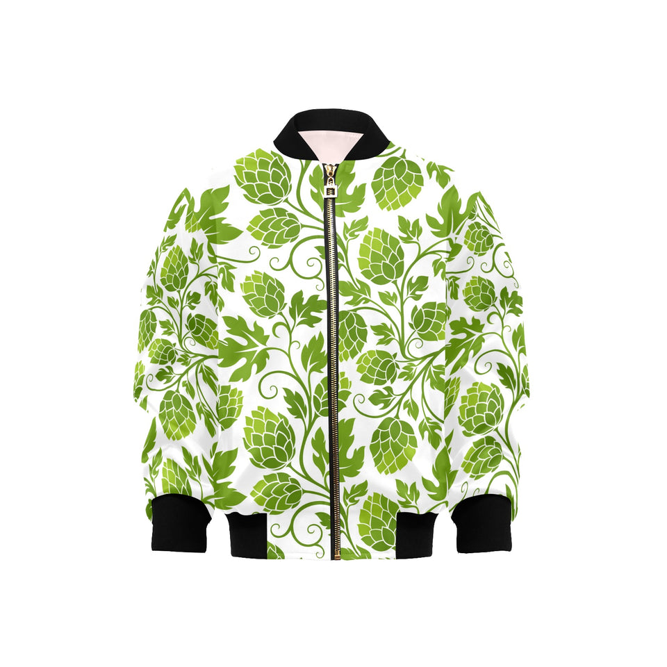 Hop design pattern Kids' Boys' Girls' Bomber Jacket