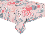 Octopus winter hat garland Fish candy Seaweed Cora Tablecloth