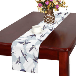 Swallow Pattern Print Design 05 Table Runner