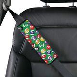 Billiard Ball Pattern Print Design 02 Car Seat Belt Cover