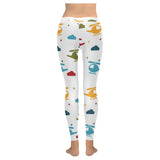 Colorful helicopter pattern Women's Legging Fulfilled In US