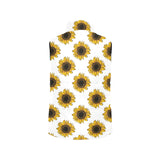 sunflowers design pattern Women's Padded Vest