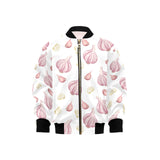Garlic pattern Kids' Boys' Girls' Bomber Jacket