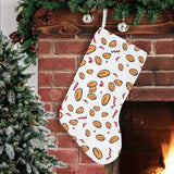 peanuts pattern background Christmas Stocking