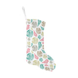 Colorful shell pattern Christmas Stocking