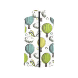 Hot Air Balloon Bird Cloud Pattern Men's Padded Vest