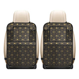 Casino Cards Suits Pattern Print Design 01 Car Seat Back Organizer