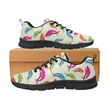 Colorful Chameleon lizard pattern Men's Sneaker Shoes