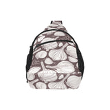 Garlic bulb dark background All Over Print Chest Bag