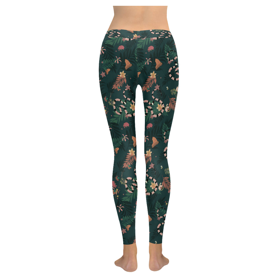 Snake forest pattern Women's Legging Fulfilled In US
