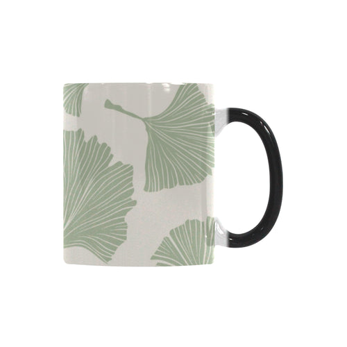 Ginkgo leaves pattern Morphing Mug Heat Changing Mug