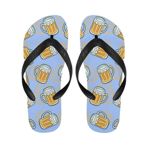 Beer pattern Unisex Flip Flops