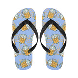 Beer pattern Unisex Flip Flops