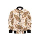 Corn Pattern Print Design 03 Kids' Boys' Girls' Bomber Jacket