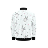 Cute goat design pattern Kids' Boys' Girls' Bomber Jacket