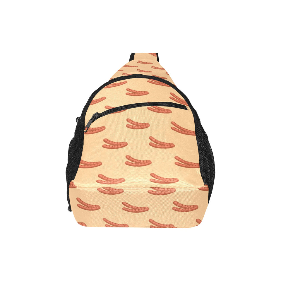 Sausage Pattern Print Design 03 All Over Print Chest Bag