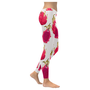 dragon fruits design pattern Women's Legging Fulfilled In US