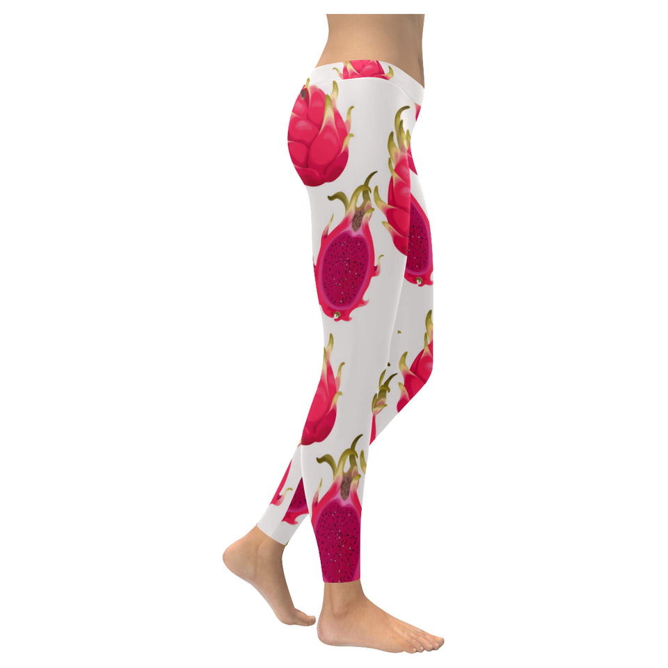 dragon fruits design pattern Women's Legging Fulfilled In US