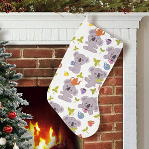 Cute koalas teapots tea Christmas Stocking