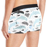 Cute dolphins Childish Style pattern Men's All Over Print Boxer Briefs Men's Underwear